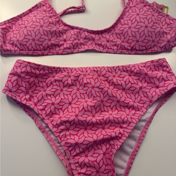 Pink Patterned Bikini - Picture 2 of 4